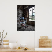 Poster Barbier de ville fantôme Chaise - Bannack Montana (Cuisine)