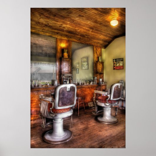 Poster Barbier - Le Barber Shop II (Devant)