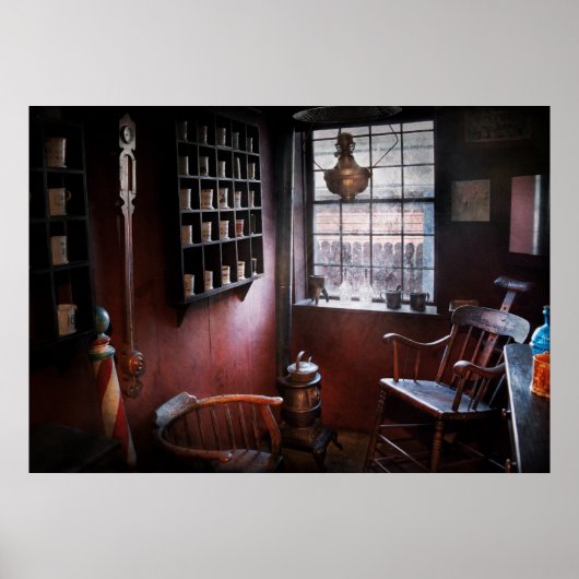 Poster Barbier - Le coiffeur du pays (Devant)