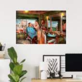 Poster Barbier - Obtenir une garniture 1942 (Bureau à domicile)