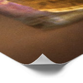 Poster Barbier - Poudre de toilette violet Sharp & Dohme (Coin)