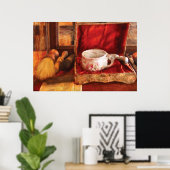 Poster Barbier - Soins pour raser (Bureau à domicile)