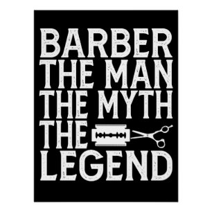 Poster Barbier The Man 2024