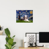 Poster Barbu 2 - Nuit étoilée (Bureau à domicile)