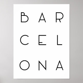 Poster Barcelona
