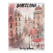 Poster Barcelona: La Ciudad de Gaudí (Devant)