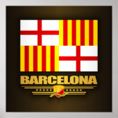 Poster Barcelone (Devant)