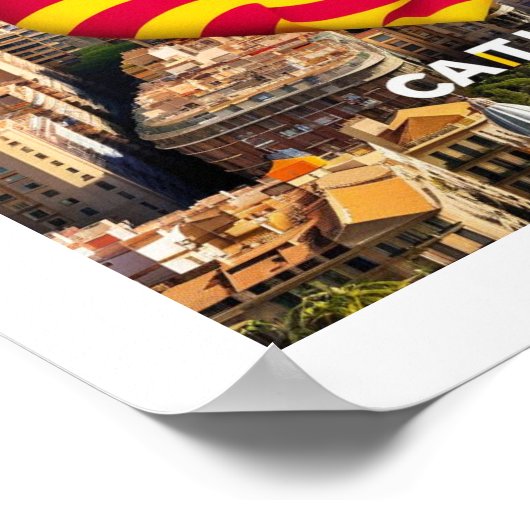 Poster Barcelone (Coin)