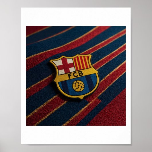 Poster Barcelone (Devant)
