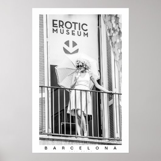Poster Barcelone (Devant)