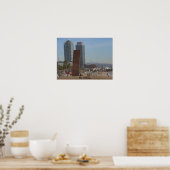 Poster Barcelone (Cuisine)