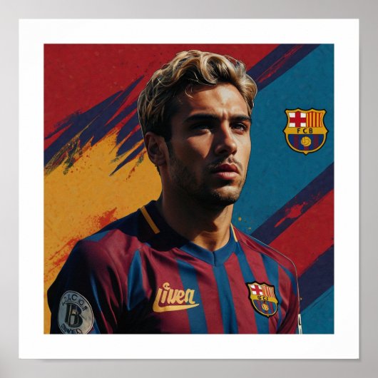 Poster Barcelone (Devant)