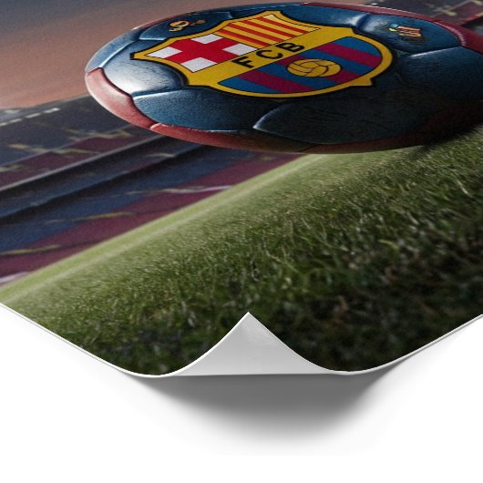 Poster Barcelone (Coin)