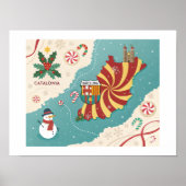 Poster Barcelone (Devant)