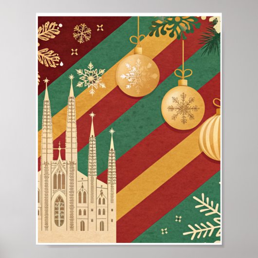 Poster Barcelone (Devant)