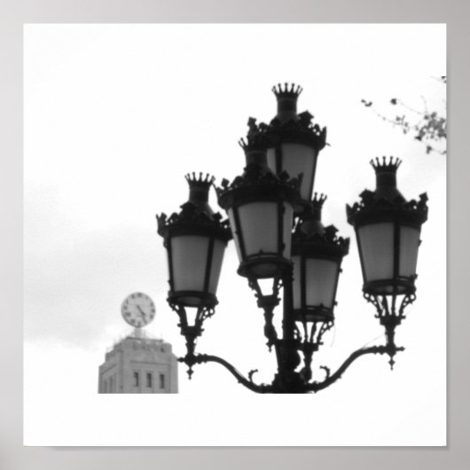 Poster Barcelone (Devant)