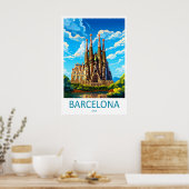 Poster Barcelone 1 (Cuisine)
