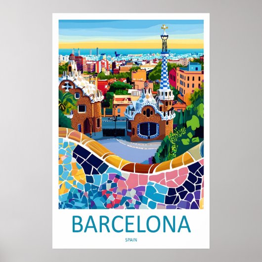 Poster Barcelone 12 (Devant)
