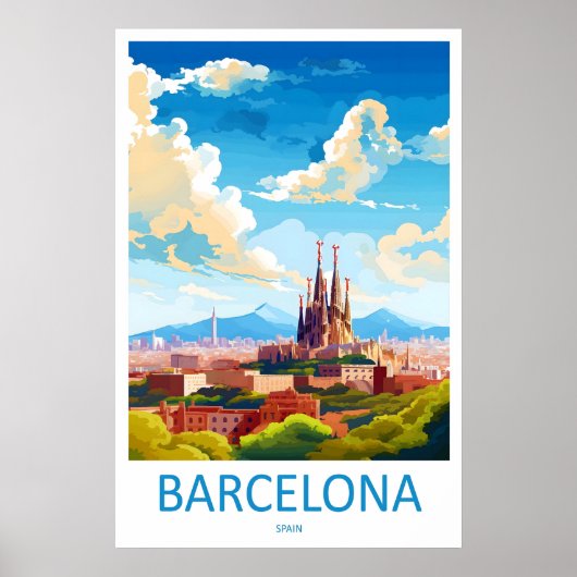 Poster Barcelone 14 (Devant)