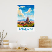 Poster Barcelone 14 (Cuisine)