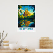 Poster Barcelone 15 (Cuisine)
