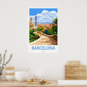Poster Barcelone 16 (Cuisine)