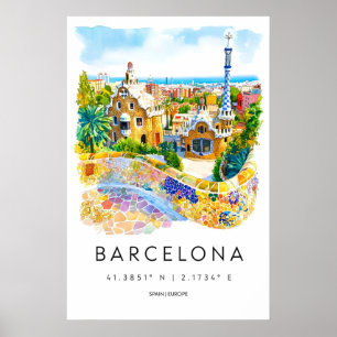Poster Barcelone 19