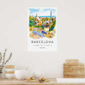 Poster Barcelone 19 (Cuisine)