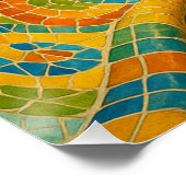 Poster Barcelone 2025 - Où les rêves prennent forme (Coin)