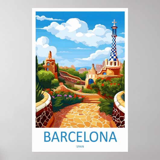 Poster Barcelone 3 (Devant)