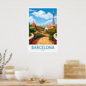 Poster Barcelone 3 (Cuisine)