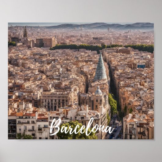 Poster Barcelone (4) (Devant)