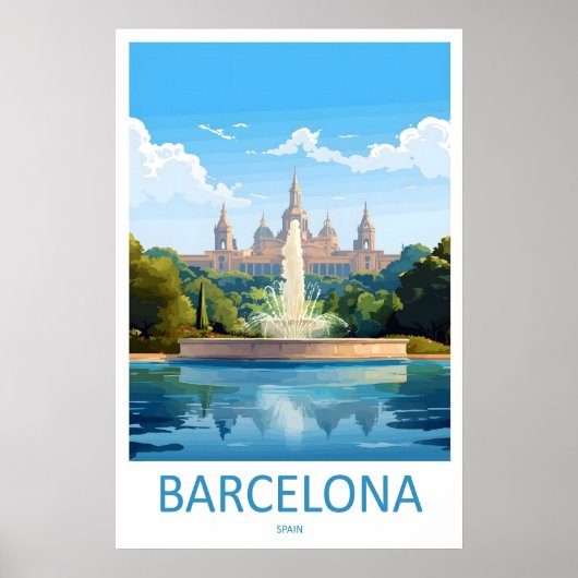 Poster Barcelone 5 (Devant)