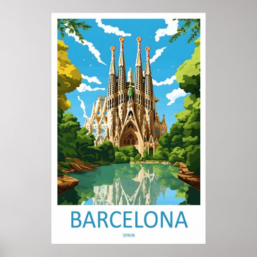 Poster Barcelone 6 (Devant)
