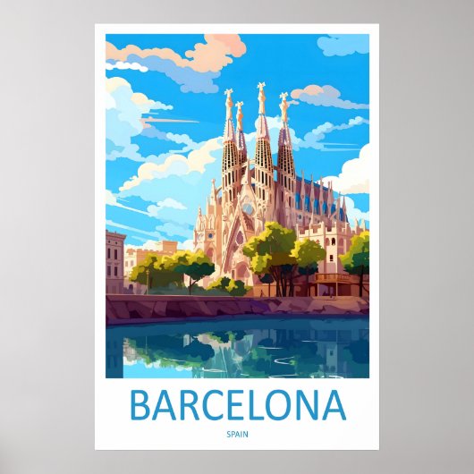 Poster Barcelone 8 (Devant)