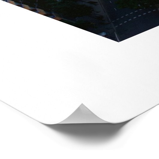 Poster Barcelone, Espagne (Coin)