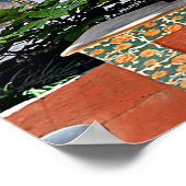 Poster Barcelone. Gaudí. Casa Vicens. (Coin)