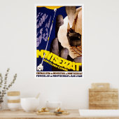 Poster Barcelone Montserrat Espagne (Cuisine)