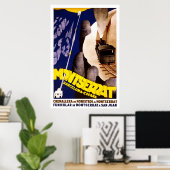 Poster Barcelone Montserrat Espagne (Bureau à domicile)