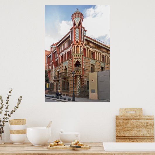 Poster Barcelone. n° 83. (Cuisine)