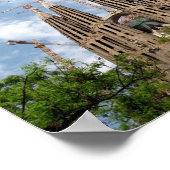 Poster Barcelone. Sagrada Familia. (Coin)