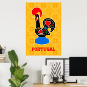 Poster Barcelos Rooster (Bureau à domicile)