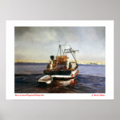 Poster Barco de pesca/Pesqueiro/Bateau de pêche (Devant)