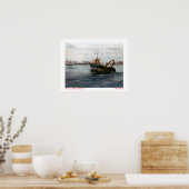 Poster Barco pesquero/Pesqueiro/Bateau de pêche (Cuisine)