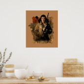 Poster BARD THE BOWMAN™ Graphisme encadré (Cuisine)
