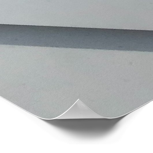 Poster Bardeaux de toit gris (Coin)