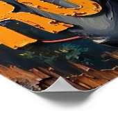 Poster Bare Branch Blues : Le Rocher du Lion (Coin)