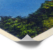 Poster Bare Hill Vue sur le lac Canandaigua (Coin)