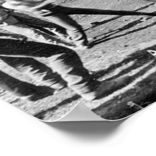 Poster Bare Knuckle combat (Coin)