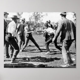 Poster Bare Knuckle combat
